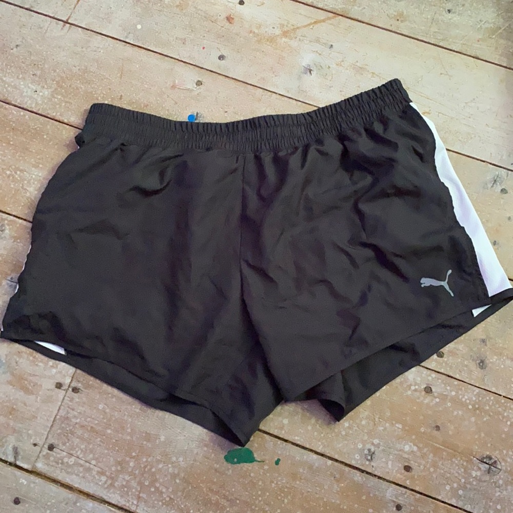 Grey Puma Athletic Shorts